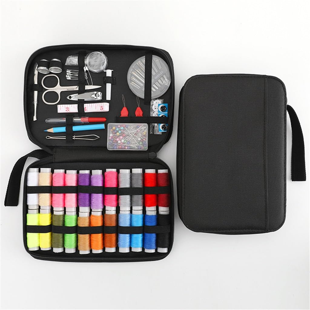 Kit de Costura de Viaje para el hogar, Juego de Costura, Caja de Costura Multifuncional