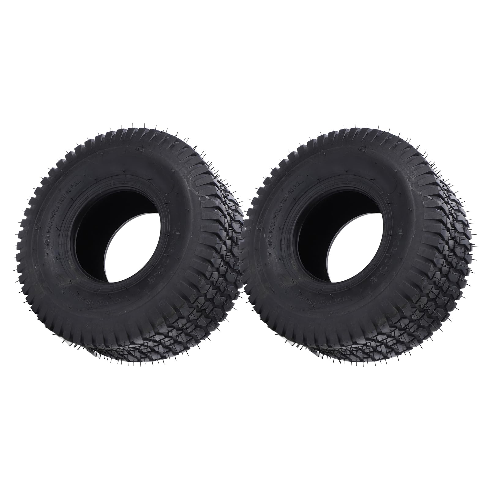Ciężkie 15x6,00 6 Opony Ciągnikowe 4 PLY BUBELESS 570 LBS Obciążenie Obciążenia Opony Kosiarki Ogrodowej do Jazdy Kosiarki i Ciągniki Ogrodowe Czarne 2 Paczki