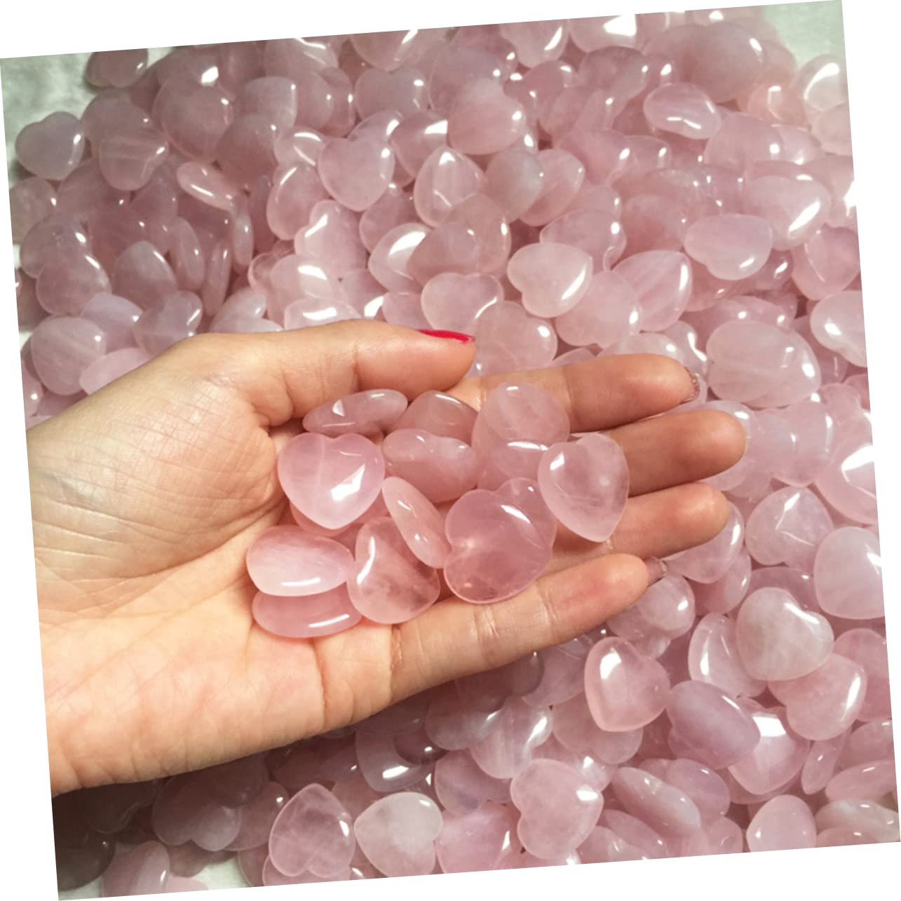 NUOBESTY 30stücke Herz Ornamente Aus Kristall Liebe Herzform Für Hochzeiten Partys Und Dekoration
