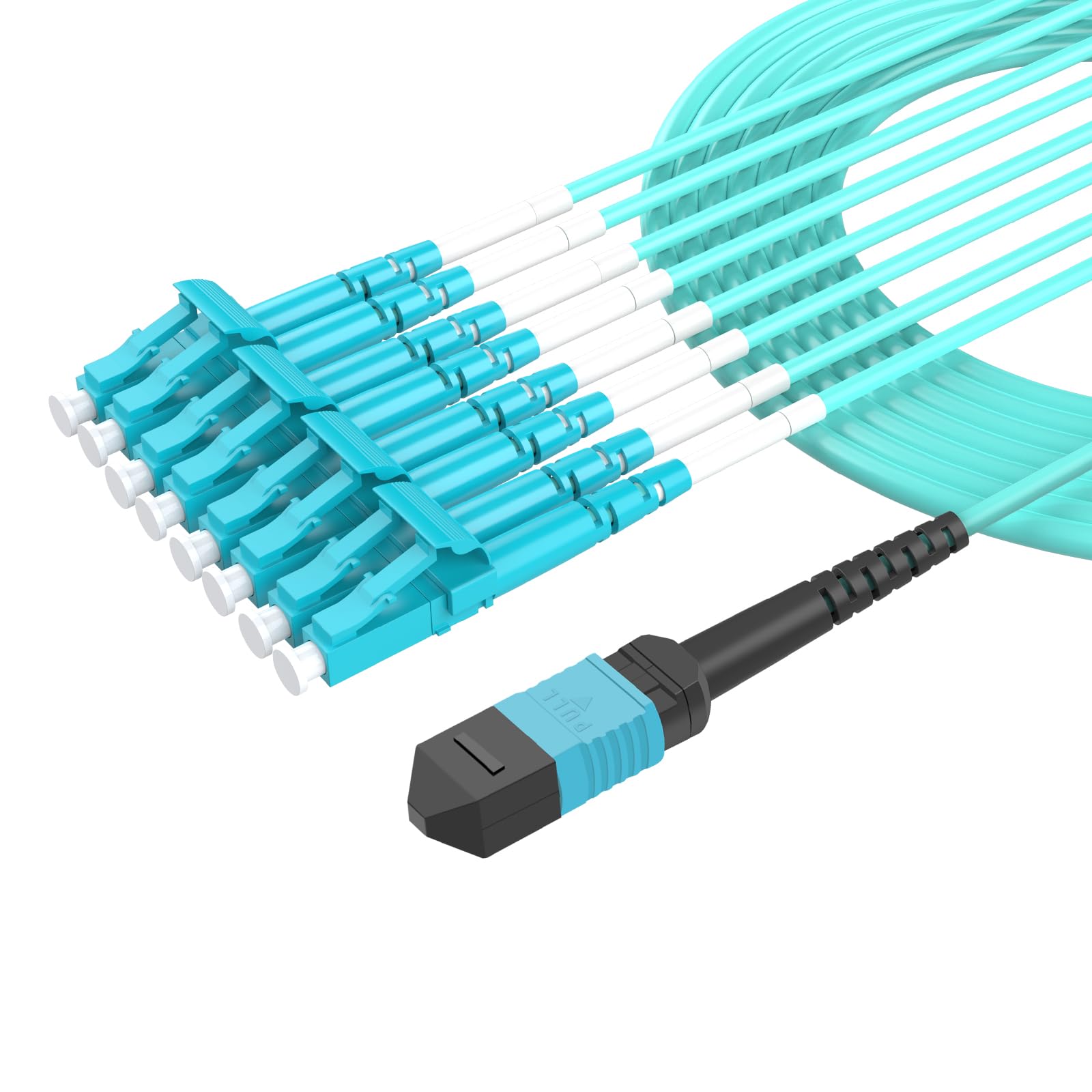 Snapklik.com : 20 Meters OM4 8 Cores MPO-LC Connector Optical Fiber ...