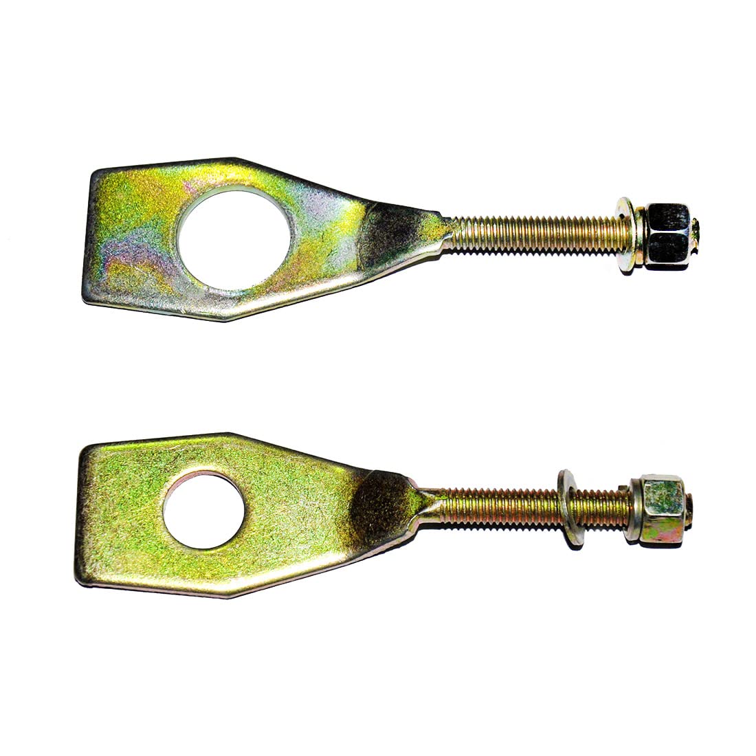 Chain Adjuster Tensioner Set Chain Axle Adjuster Compatible For HONDA C50 C70 C90 C100