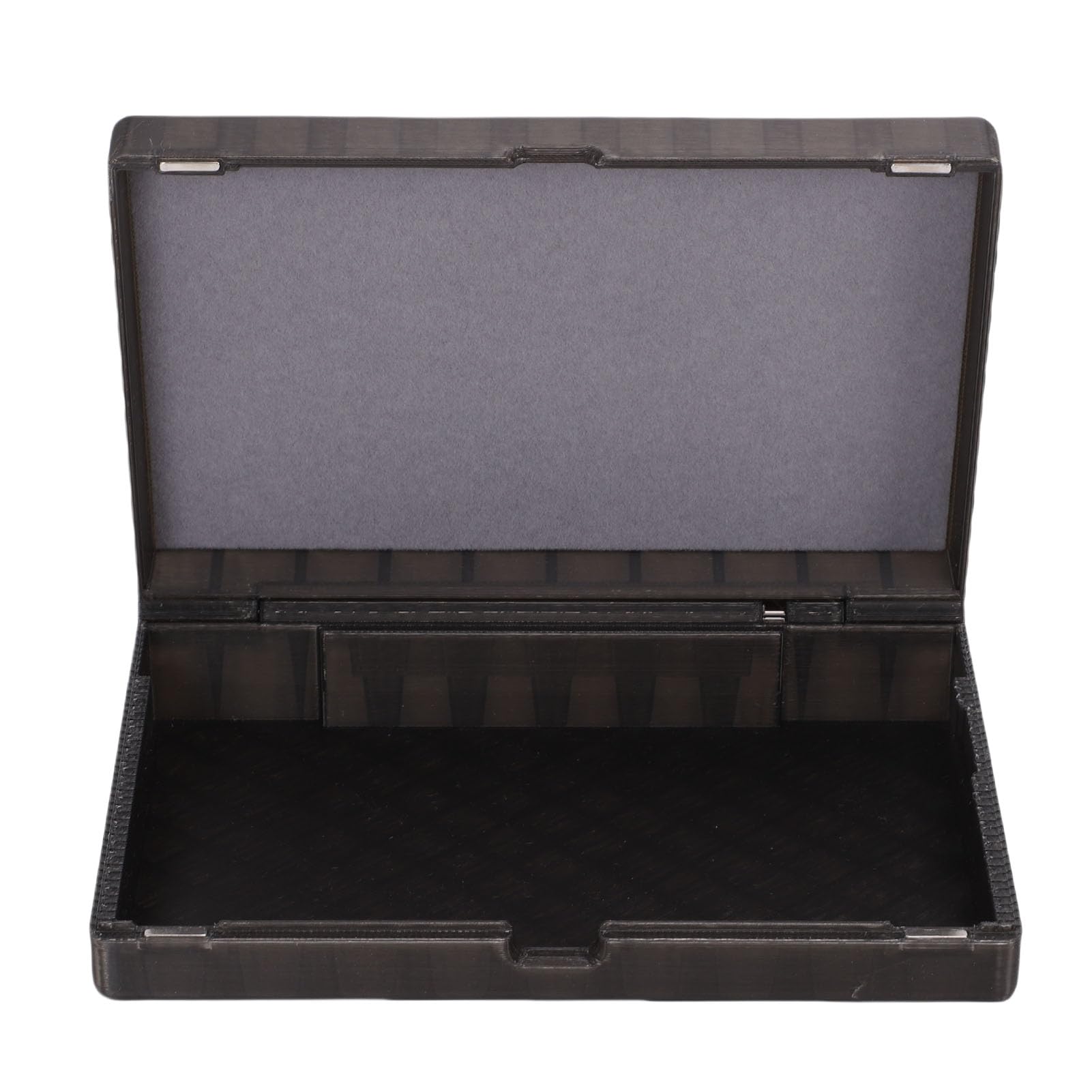 Jiawu Étui de Rangement Antichoc de qualité Supérieure, adapté à la Console de Jeu Rétro Flip 2, Boîte de Voyage de Protection pour Les Joueurs, PETG, Noir
