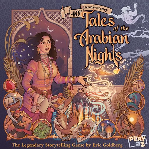 Play To Z Tales of the Arabian Nights Adventure Strategy Board Game