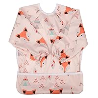 Vista 31 de Babero Camisa de manga con bolsillo para bebé de 1 a 3 años (tipi de flecha de oso)
