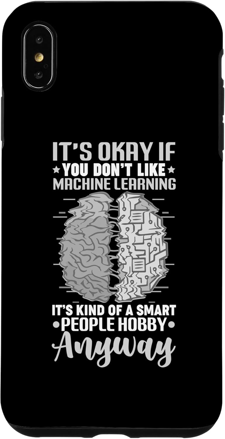 iPhone XS Max Machine Studying AI Robotics Laptop Science Python Fashions Case