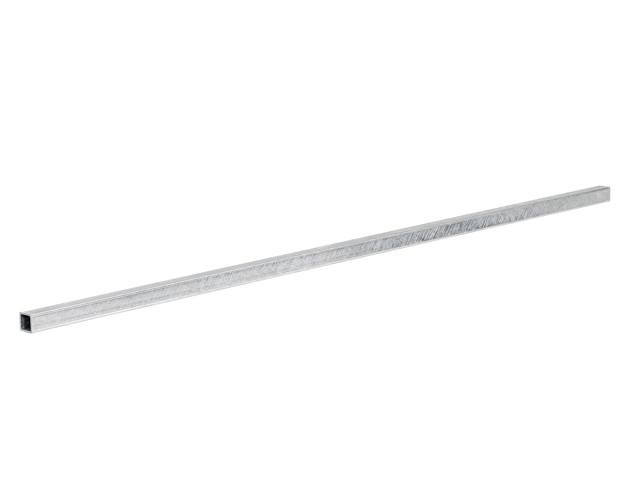 4 unidades - TUBO CUADRADO ACERO GALVANIZADO- Sección 40x40 mm - Longitud 2 m - Espesor 3 mm