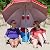 Wondershade Portable Sun Shade Umbrella, Lightweight Adjustable Instant Sun Protection - Red