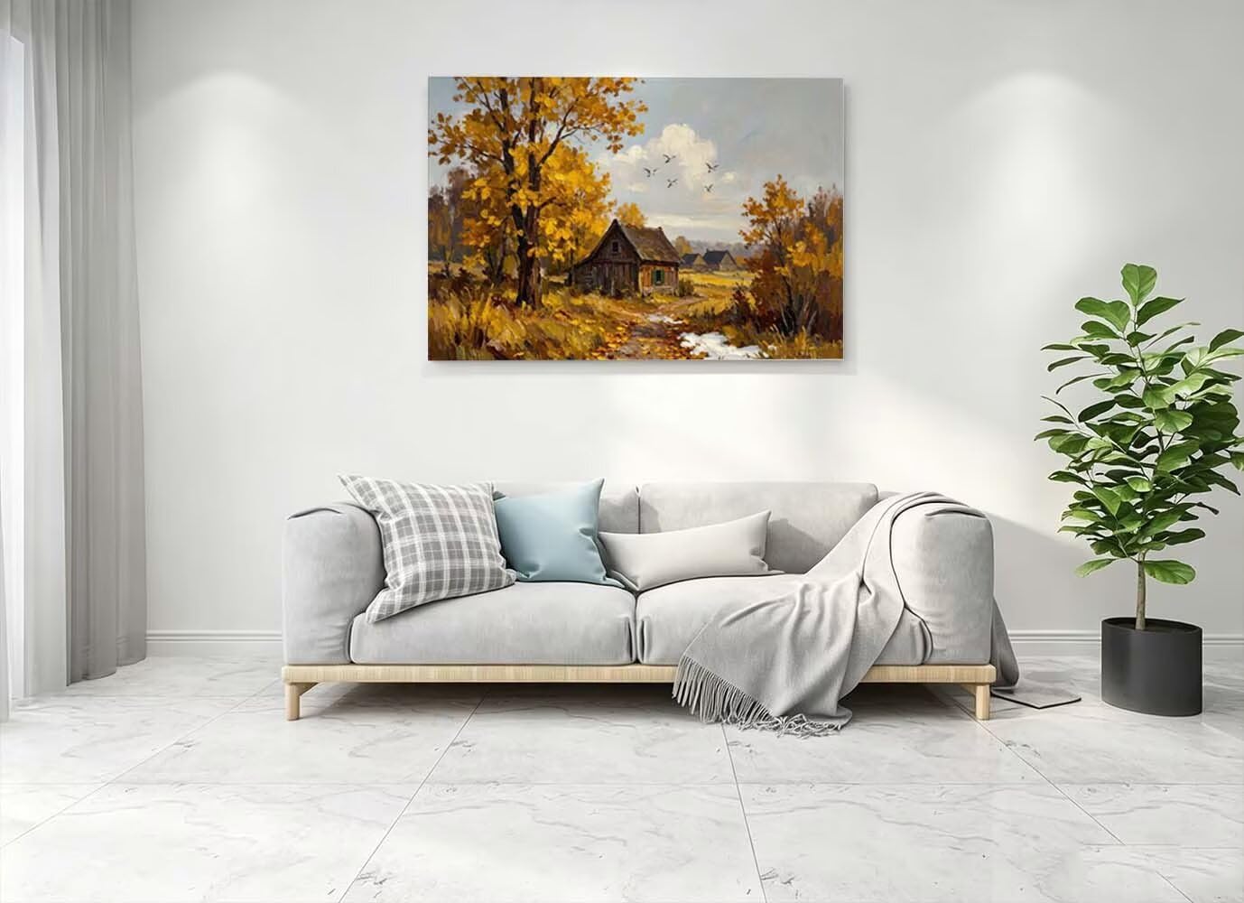 Krajobraz 5D Diamond Painting dla dorosłych, 95 x 70 cm, L-1298