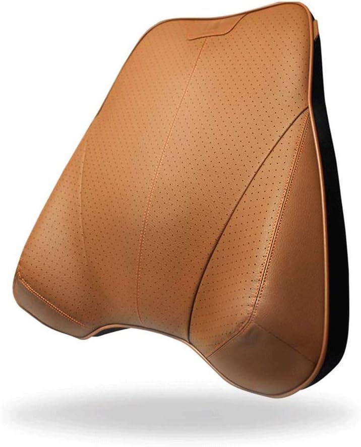 Lumbar Pillow Car Waist Support Waist Memory Cotton Car Interior Car Leather Car(D)