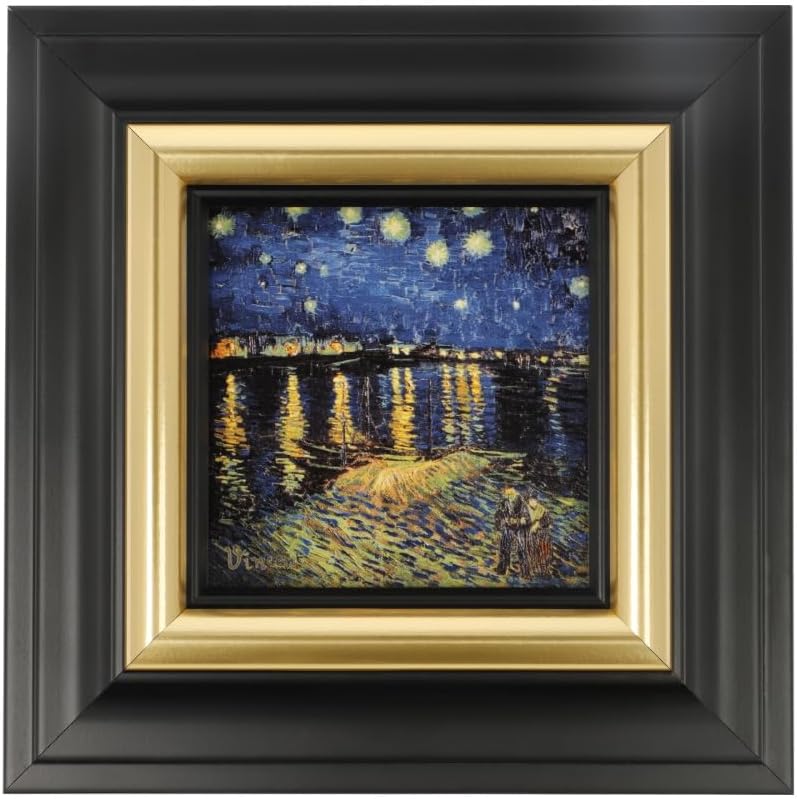 Wall Art 18.5 x 18.5 cm Stars Over the Rhone Vincent van Gogh Artis Orbis