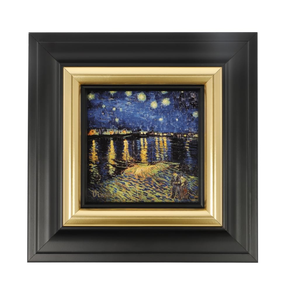 Décoration murale Van Gogh Étoiles au-dessus du Rhône pour salon et bureau