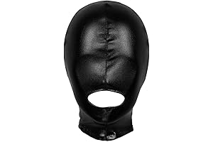 Unisex Men's and Women's Breathable, Eyes & Mouth Open Headgear Mask Hood,...