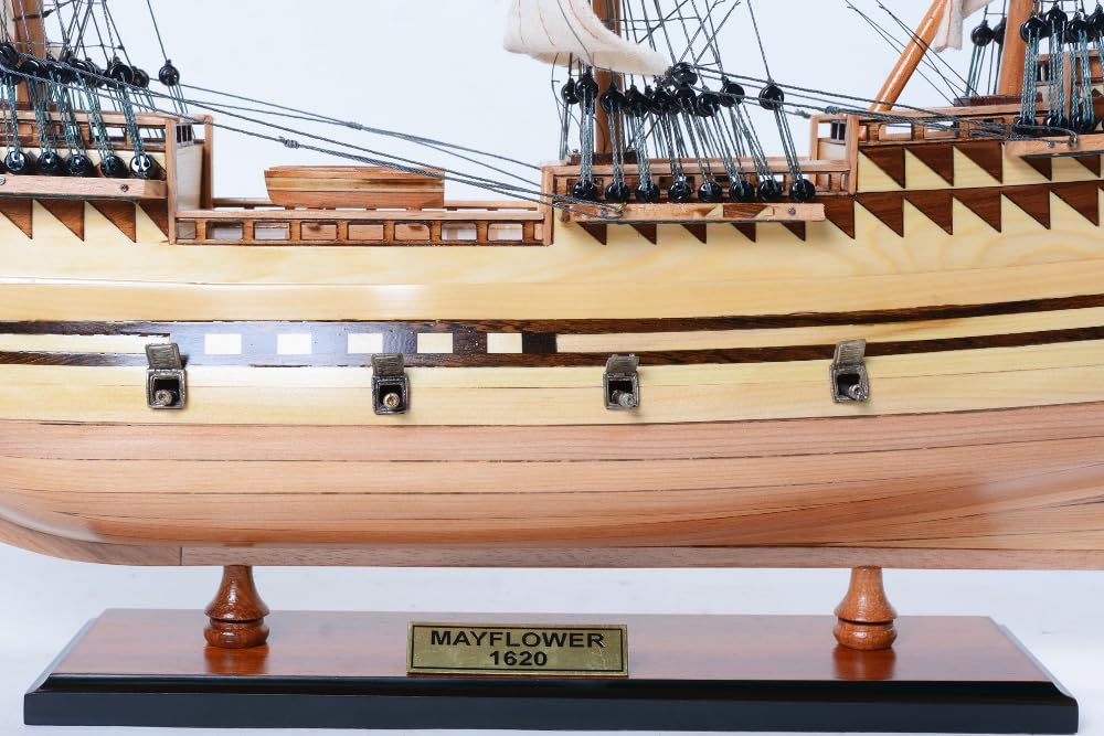 メイフラワー Amazon.co.jp: 帆船模型 完成品 木製 メイフラワー号 Mayflower