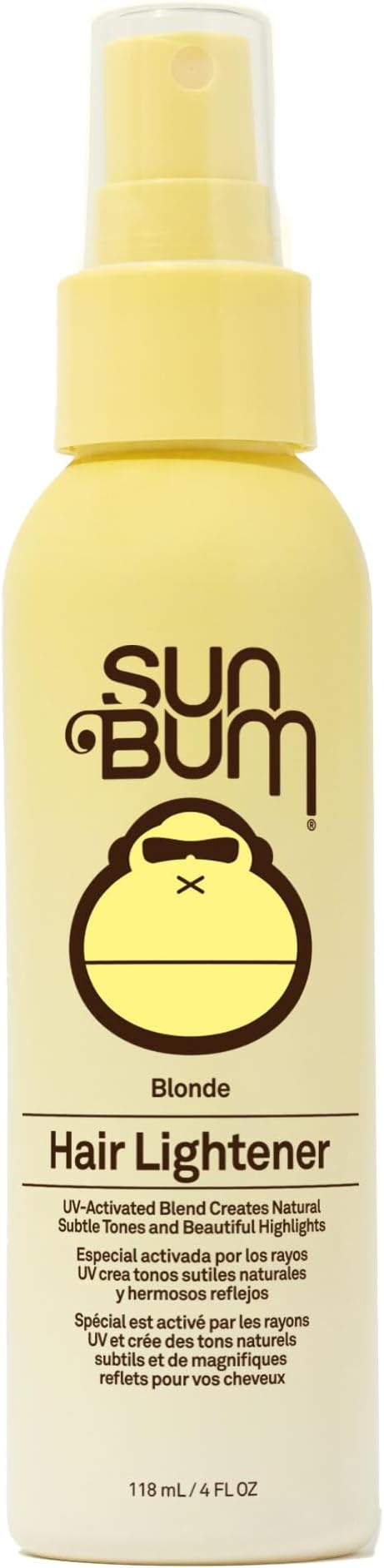 Sun Bum Blonde Hair Lightener, For Blonde to Medium Brown Hair, 118ml
