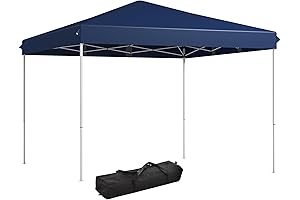 Outsunny 13 x 13 Pop Up Canopy Tent: Instant Sun Shade for Parties