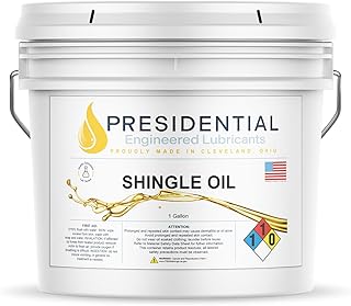 Presidential Shingle Oil - Indoor & Outdoor Wood Sealer for Protection of Wood Surfaces - Reduces Weathering - Low Odor - Enhances Natural Appearance - Made in USA (1 Gallon)