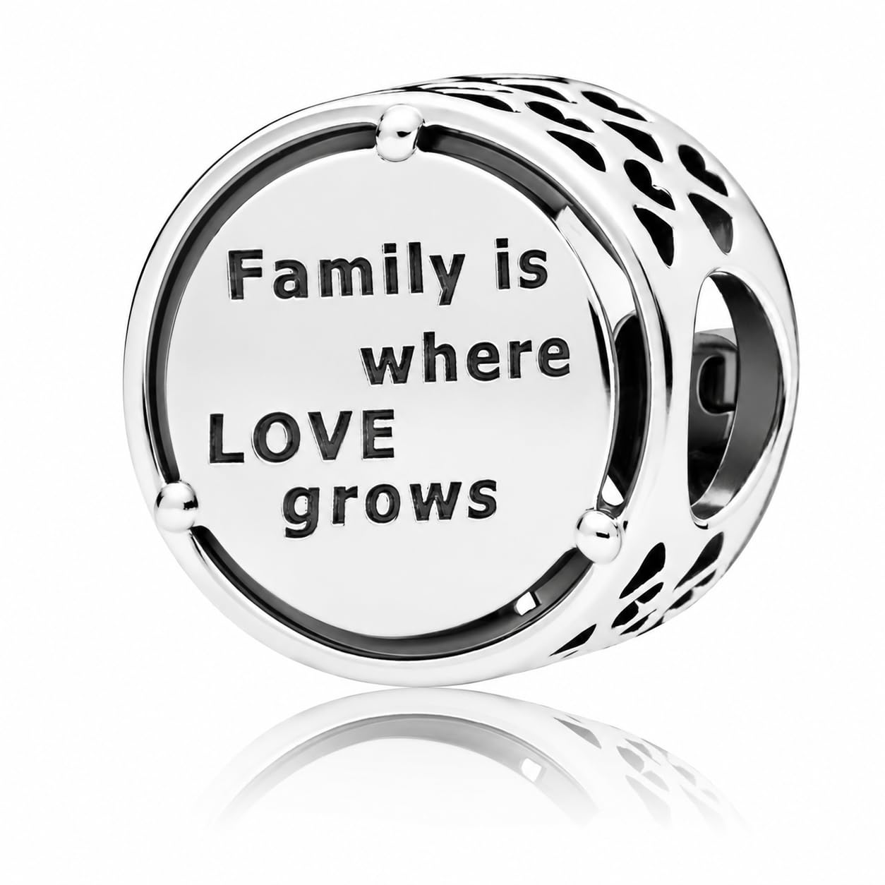 Charm New 2025 Compatibile Tutte Marche Albero Vita Portafortuna Oro Argento Ciondoli Originale Bead Compleanno Anniversario Argento 925 Amicizia Mamma Cuore Famiglia Perline Natale