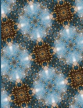 Fractal Space Photo Art Notebook: NASA Hubble Lagoon Nebula Infared #3: A fractal image notebook made from a photo of space taken from the NASA Hubble, and filled with college ruled paper.