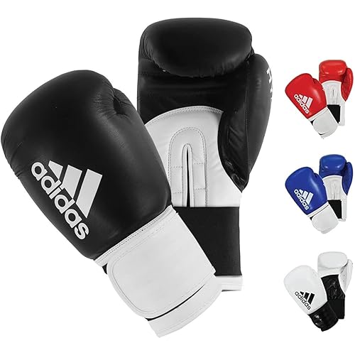 adidas Adidas Boxing Gloves Men Women Kids Sparring Training Hybrid 100 6oz 8oz 10oz 12oz 14oz 16oz
