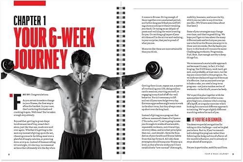 Miniatura 4 de Men's Health 6 semanas de nivel muscular magro y Men's Health no requiere gimnasio pesas rusas