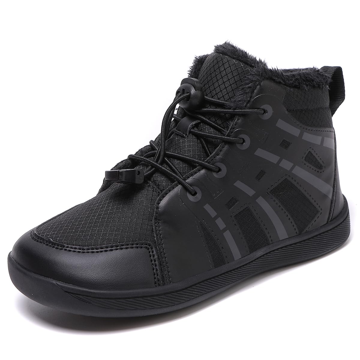 Invierno Barefoot Botas de Nieve Niños Niña Cómodas Cálidos Impermeable Antideslizante con Forradas Exterior Trekking Zapatos para Caminar, EU28-38