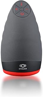 OTOUCH Masturbateur Chiven2 - Masturbateur automatique pour homme - Sex toys pour homme - 6 modes de vibration - Stimulation orale - Étanche - Fonction chauffante - Silicone - Noir / Rouge