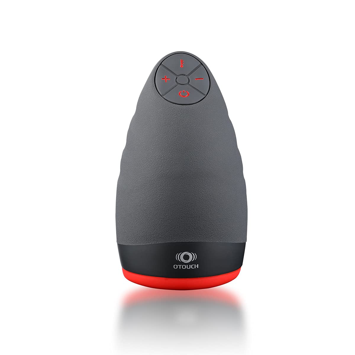 OTOUCH Chiven2 Masturbatore – Masturbatore Vibrante per Uomo con 6 Modalità – Creste e Borchie Stimolanti – Nero/Rosso