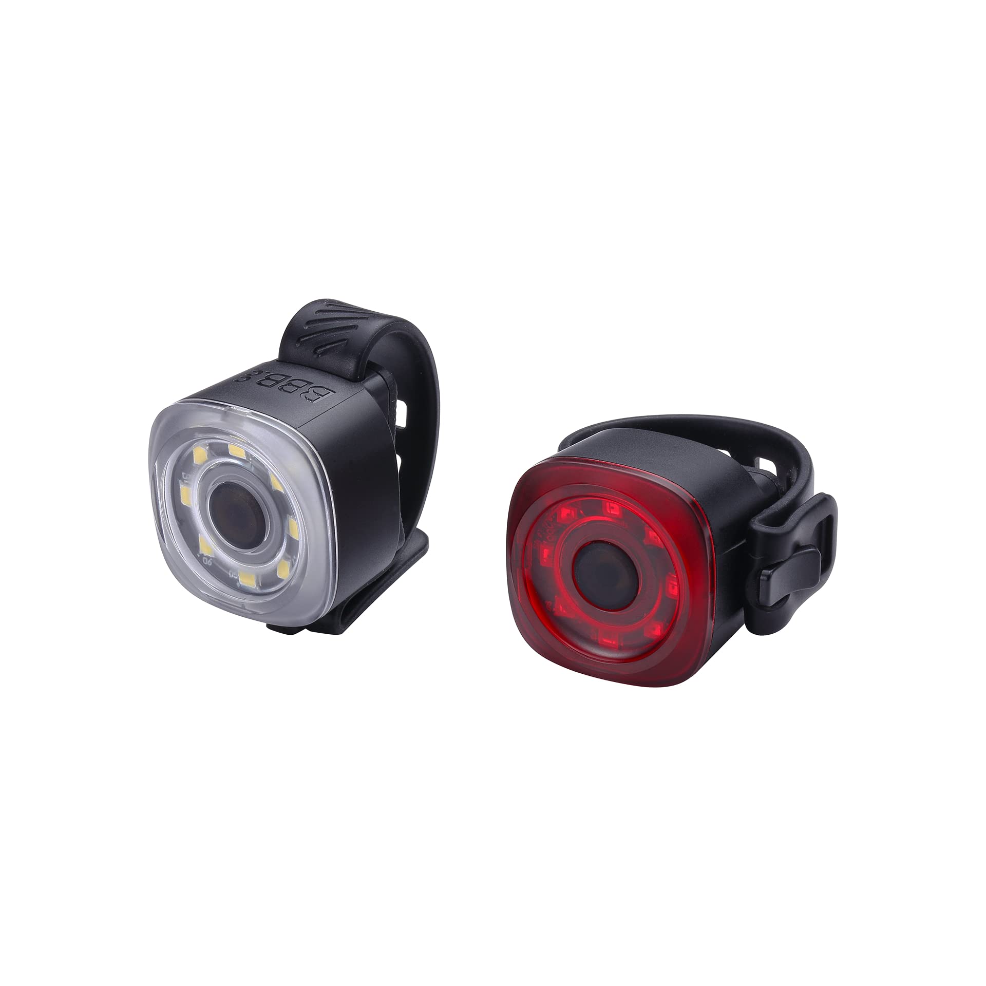 BBB Cycling Spirit BLS-227 Lot de phares Avant et arrière pour vélo Rechargeable étanche USB