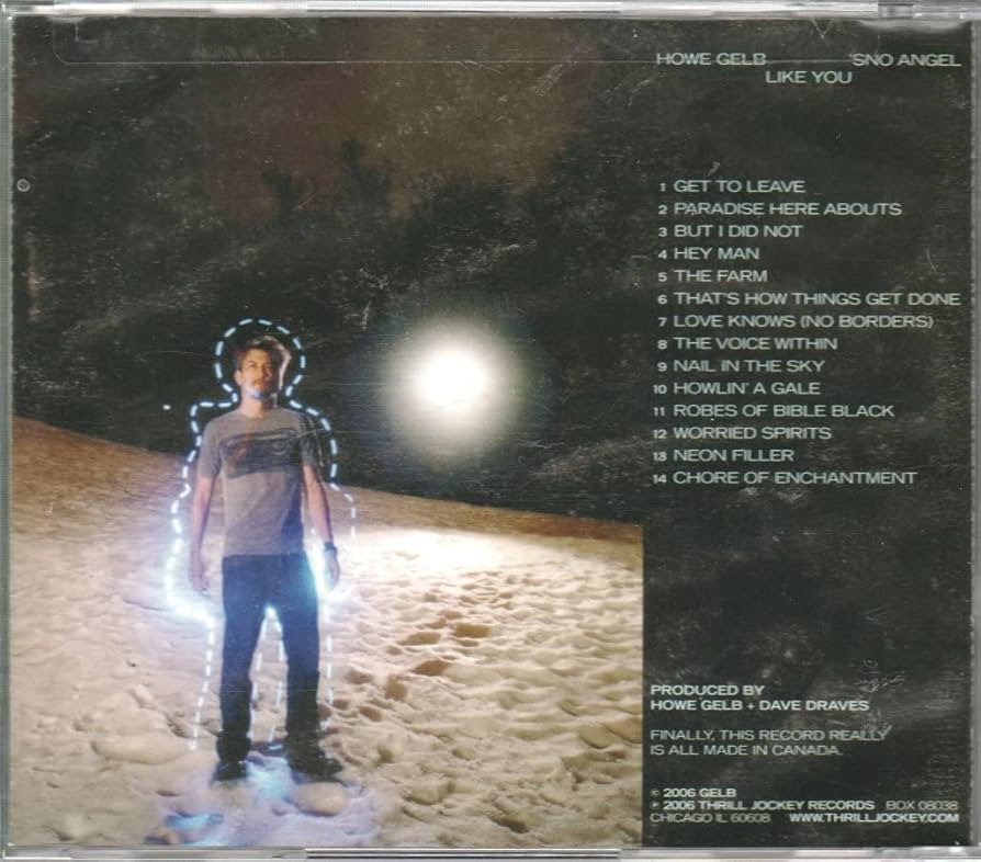 Sno Angel Like You Howe Gelb ハウ・ゲルブ CD Howe Gelb – 'Sno Angel Like You – CD (Album), 2006 [r1120134