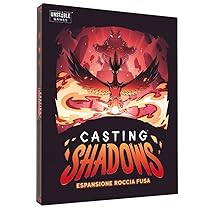 Asmodee Casting Shadows Roccia Fusa, Espansione Gioco da Tavolo, 10+ Anni, 2-6 Giocatori, Edizione in Italiano