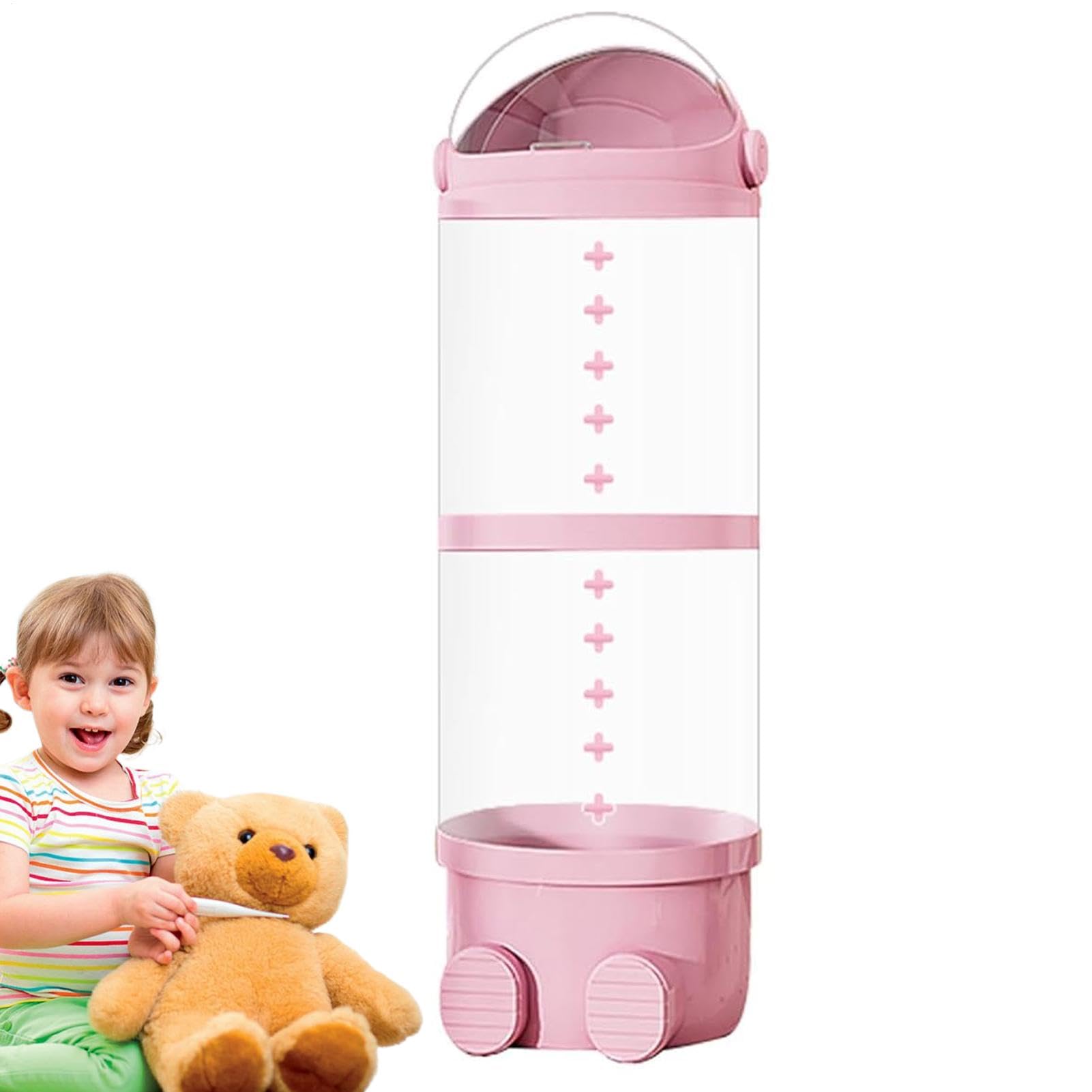 Organizer A Torre Per Peluche Con Ruote – Capiente, Trasparente E Con Musetto Da Cagnolino!