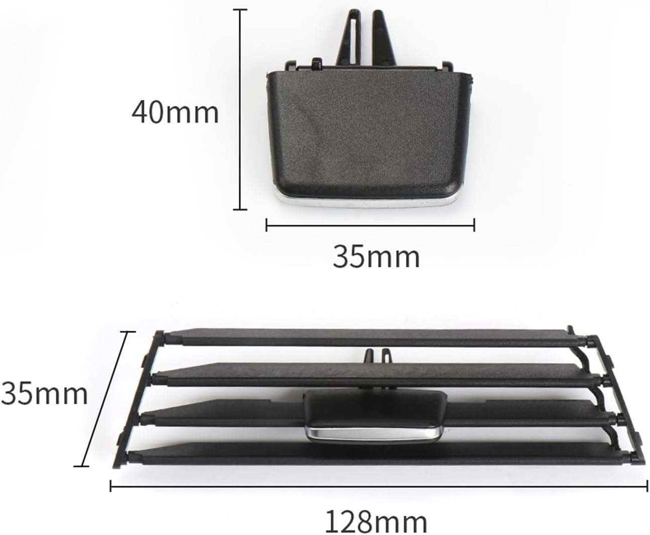 Front A/C Air Conditioning Vent Outlet Tab Clip Repair Kit Fit For 3 Series E90 E91 E92 E93 318 320 335 2004-2012