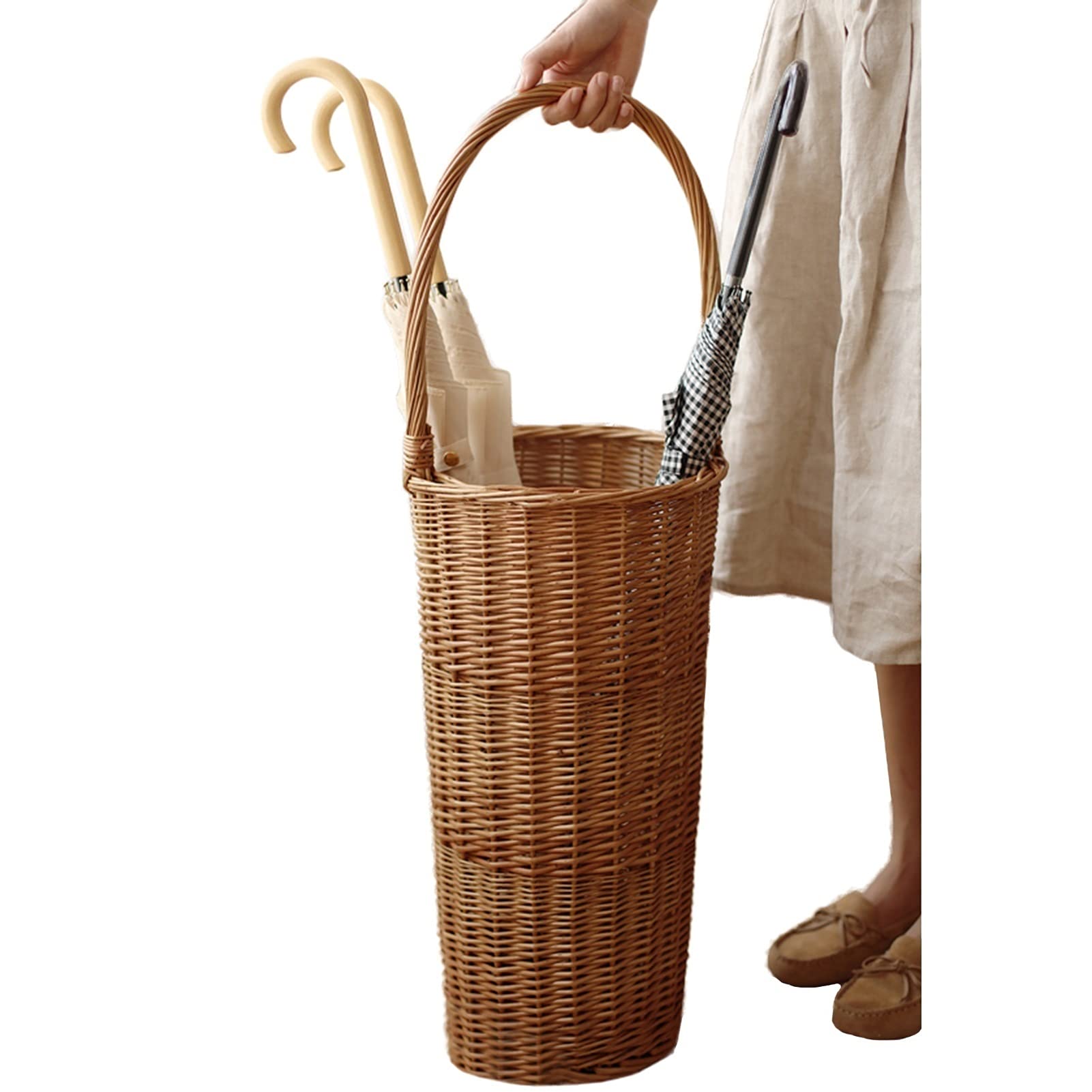 Porte-parapluie de style traditionnel pour en finir avec les sols mouillés