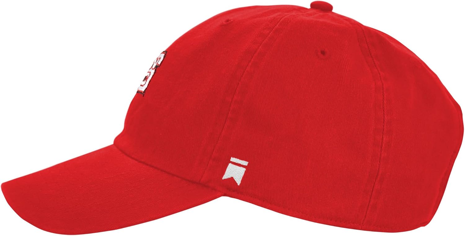 Campus Lab North Carolina State University Wolfpack Logo Hat, Red - Image 3