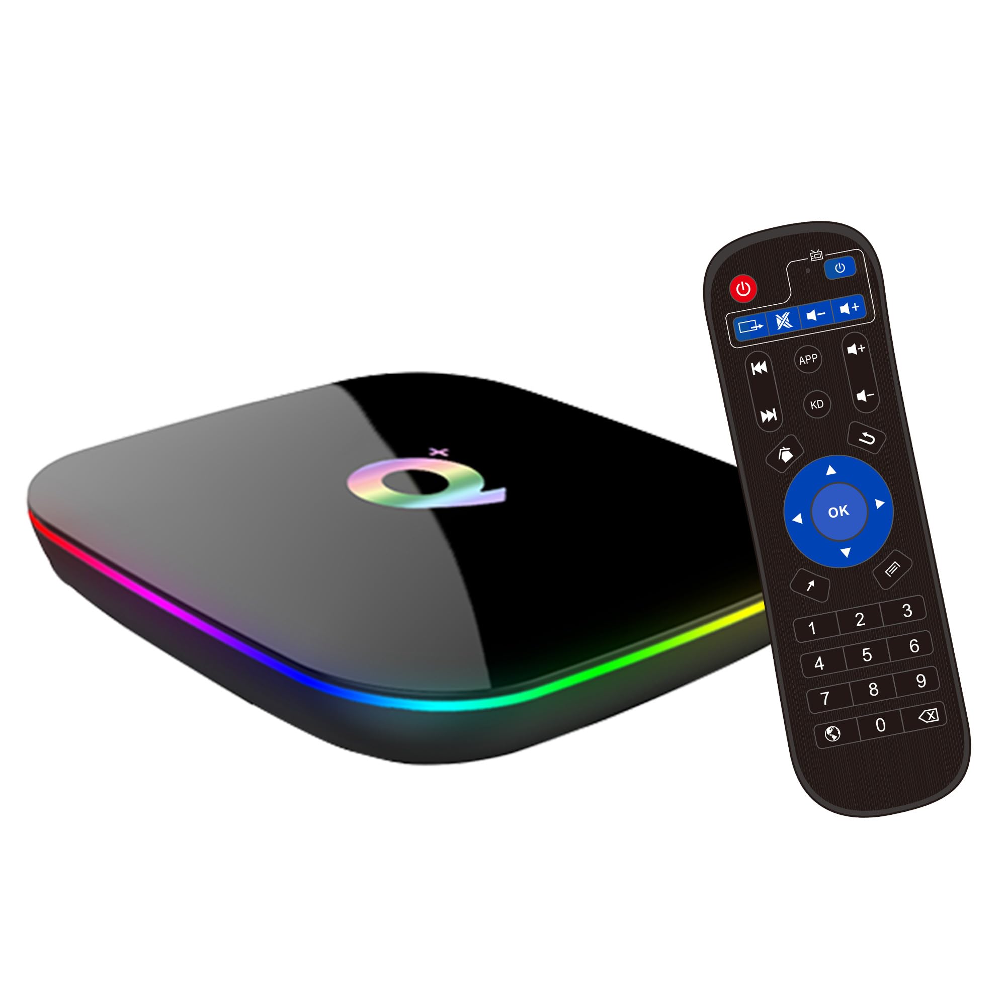Android 10.0 TV Box, Boitier TV Android 2GB RAM 16GB ROM | H616 Cortex-A53 GPU Smart TV Box Support 6K Ultra HD WiFI 2.4GHz