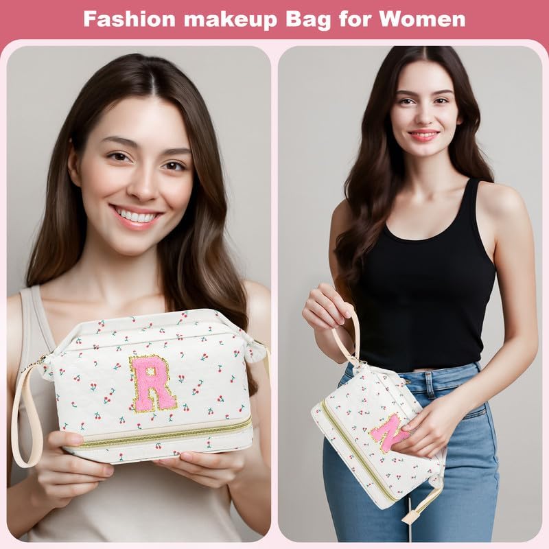 Miniatura 8 de Bolsa de maquillaje inicial, Cereza, Medium (3