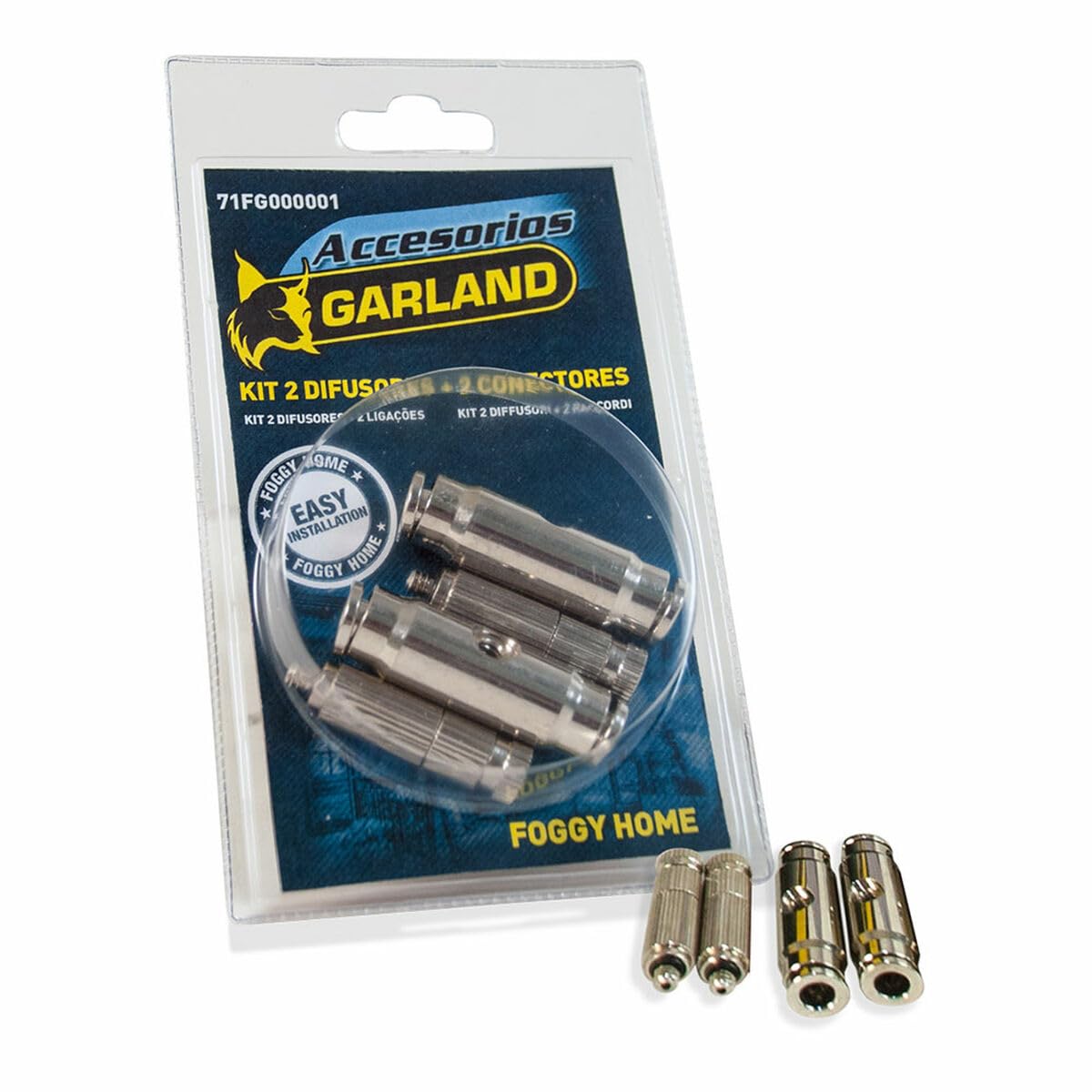 Garland Accesorios - Garland Kit Difusores y Conectores para Nebulizador Foggy Home