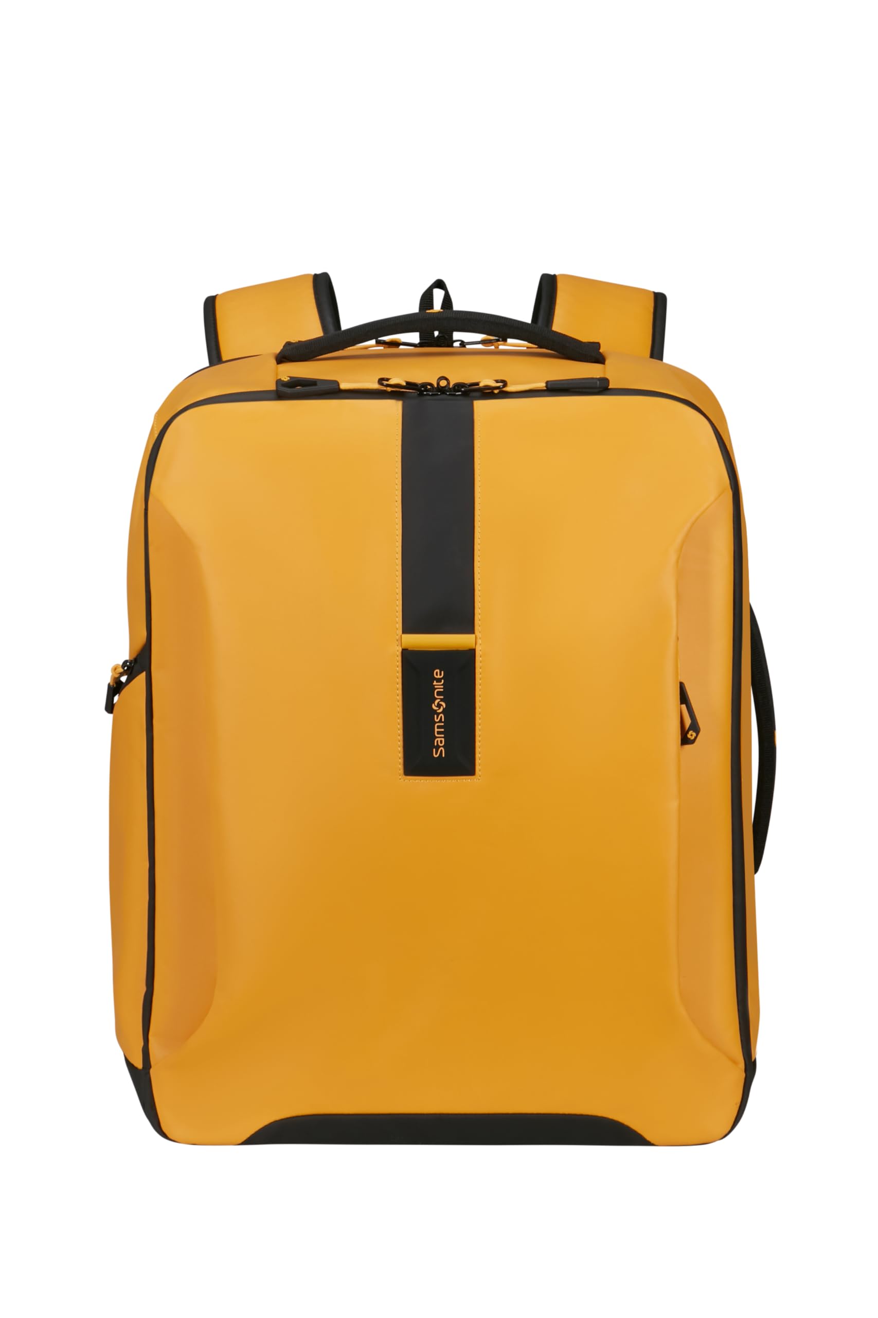 Samsonite Paradiver Light - EasyJet Handgepäck 45 x 20 x 36 cm, 33 L, 1 kg, Handgepäck, Flugzeug Rucksack M Untersetzer, Gelb