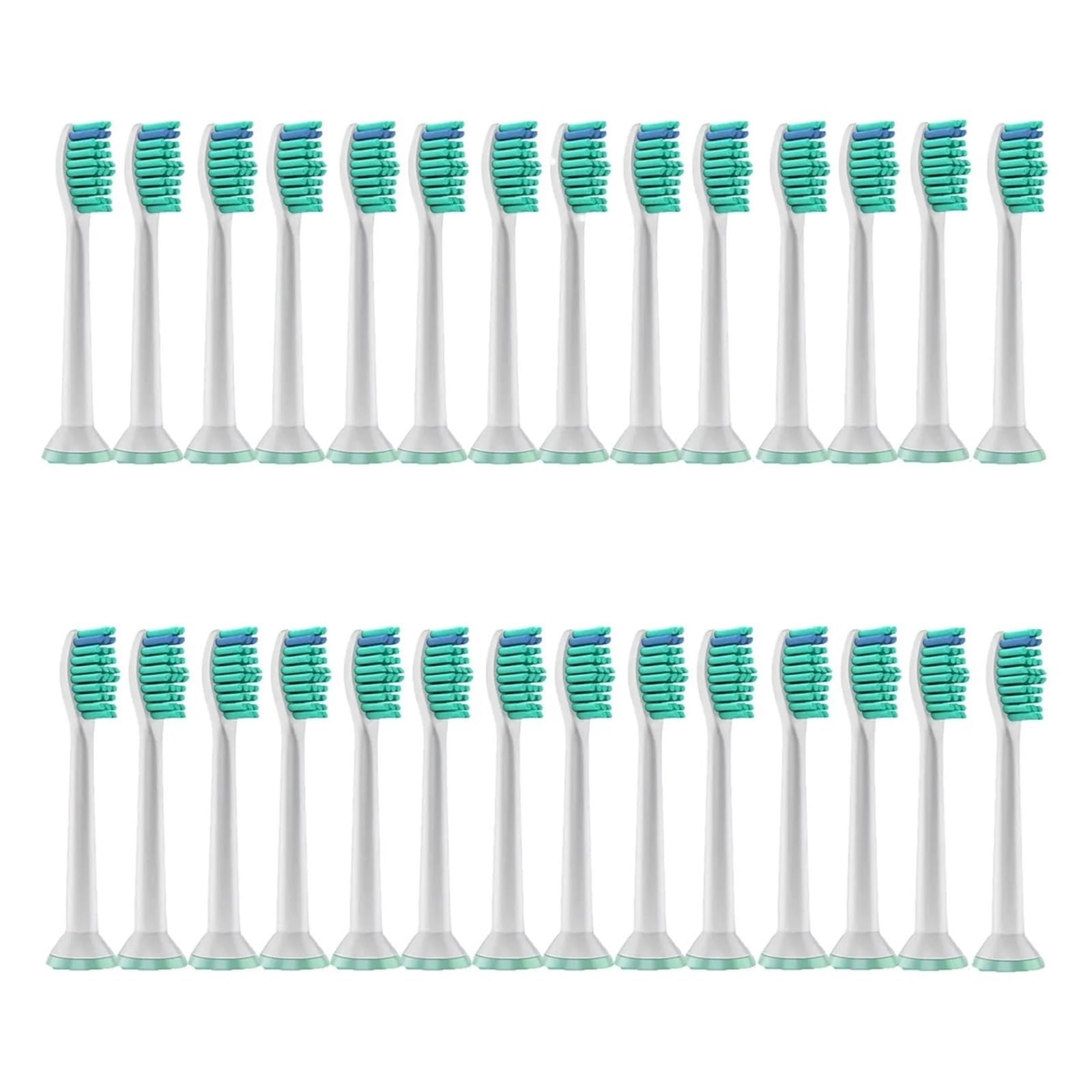 Bürstenköpfe, kompatibel mit Philips, 1100 2100 4100 4300 | Kunststoff-Bürstenköpfe für Erwachsene zur täglichen Mundpflege und zum Wechsel(28pcs)