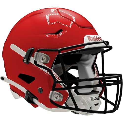 Riddell SpeedFlex Adult Football Helmet with Facemask, Speed Flex Helmet for Football