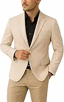 Blazer Masculino Linho Slim Alfaiataria Moderna 2 Botões Premium