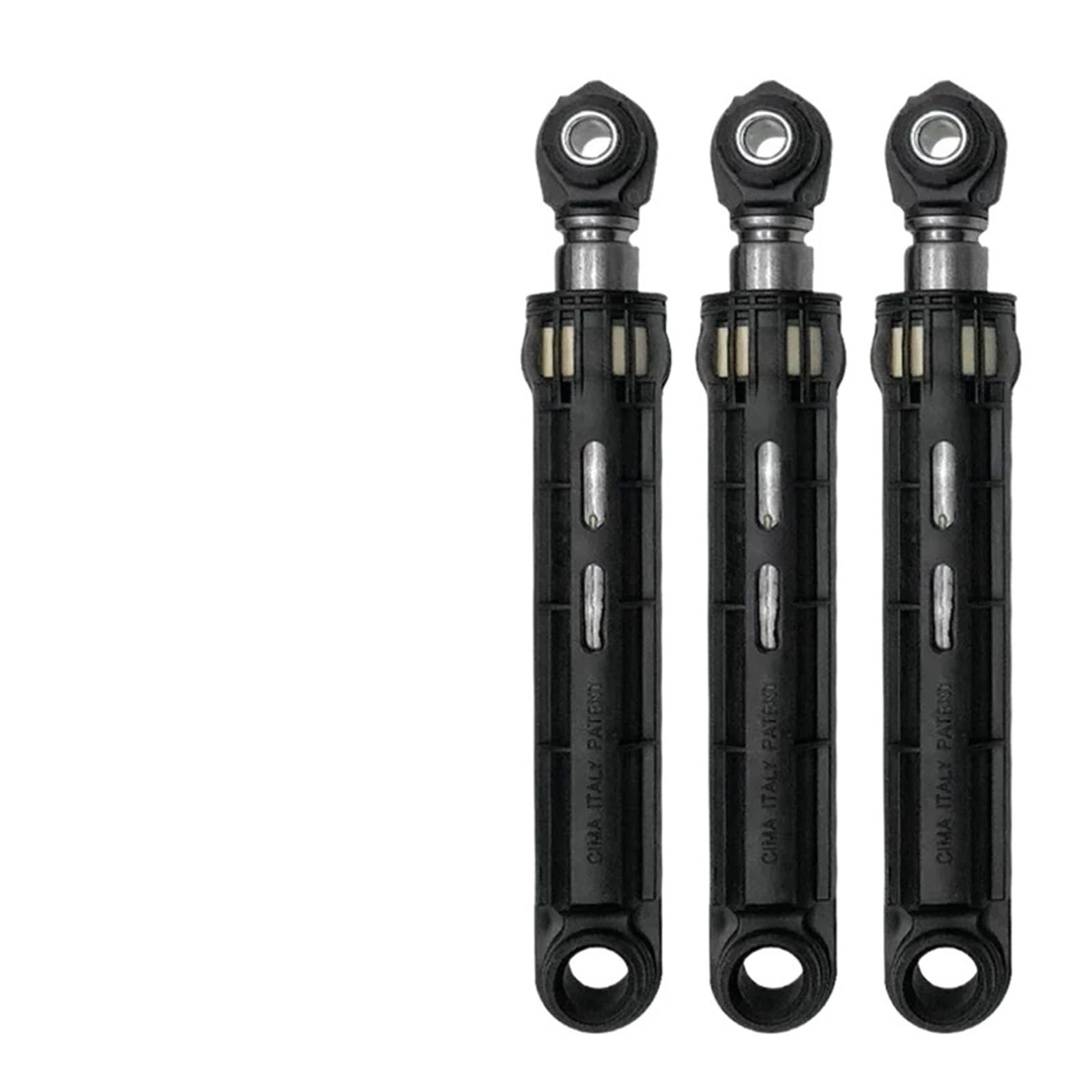 Lot de 3 amortisseurs de tambour pour machine à laver, compatible avec Siemens, compatible avec Bosch, barre d'équilibre