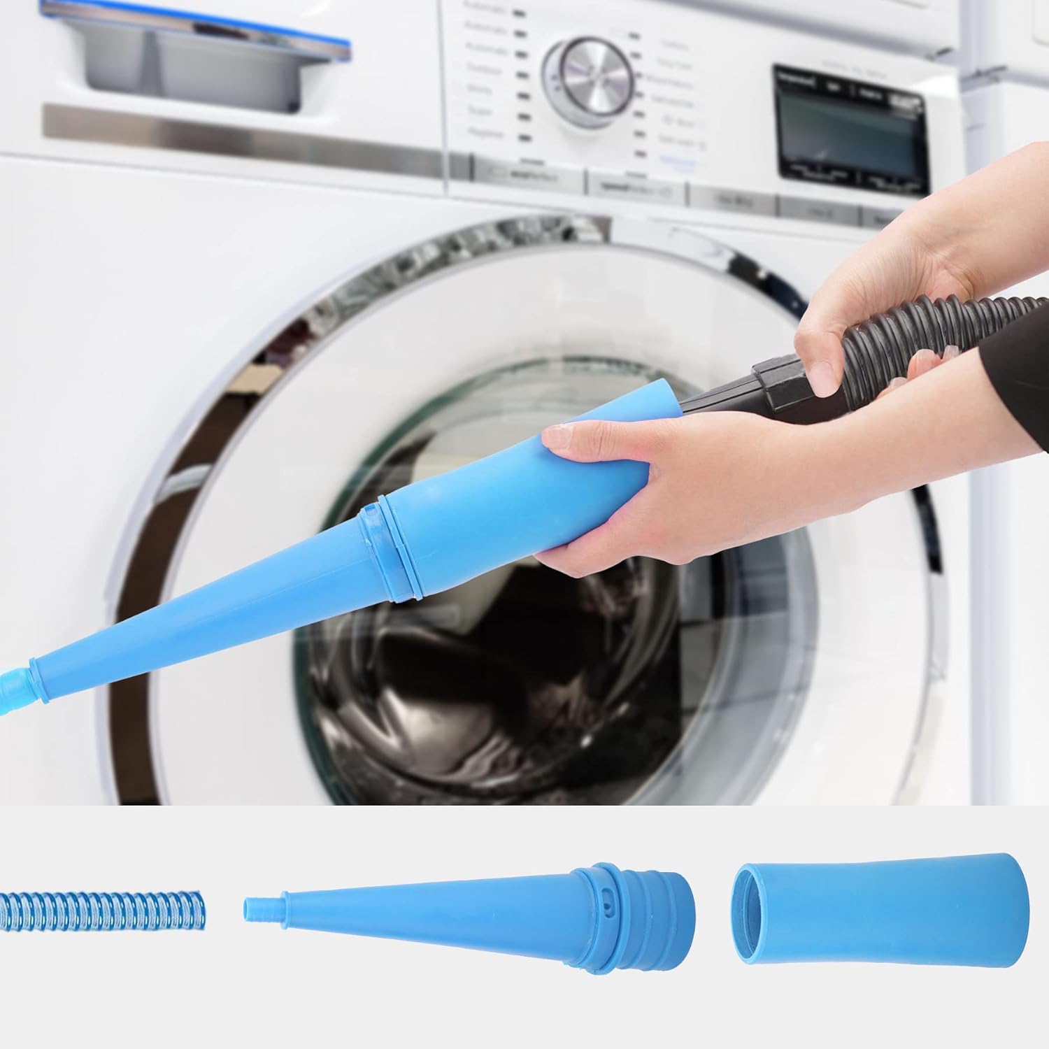 Dryer Vent Cleaner Kit, Flexible Dryer Lint Vacuum