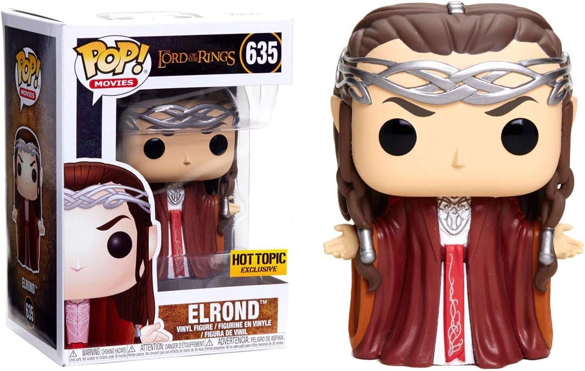 Funko POP! Movies: The Lord of The Rings - Elrond #635 - Hot Topic Exclusive!