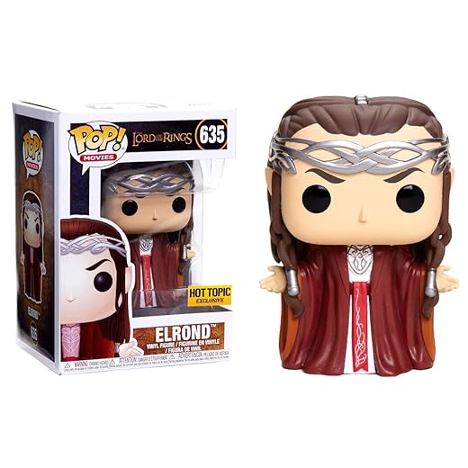 Sale Funko Pop! Movies: The Lord Of The Rings - Elrond #635 - Hot Topic Exclusive!