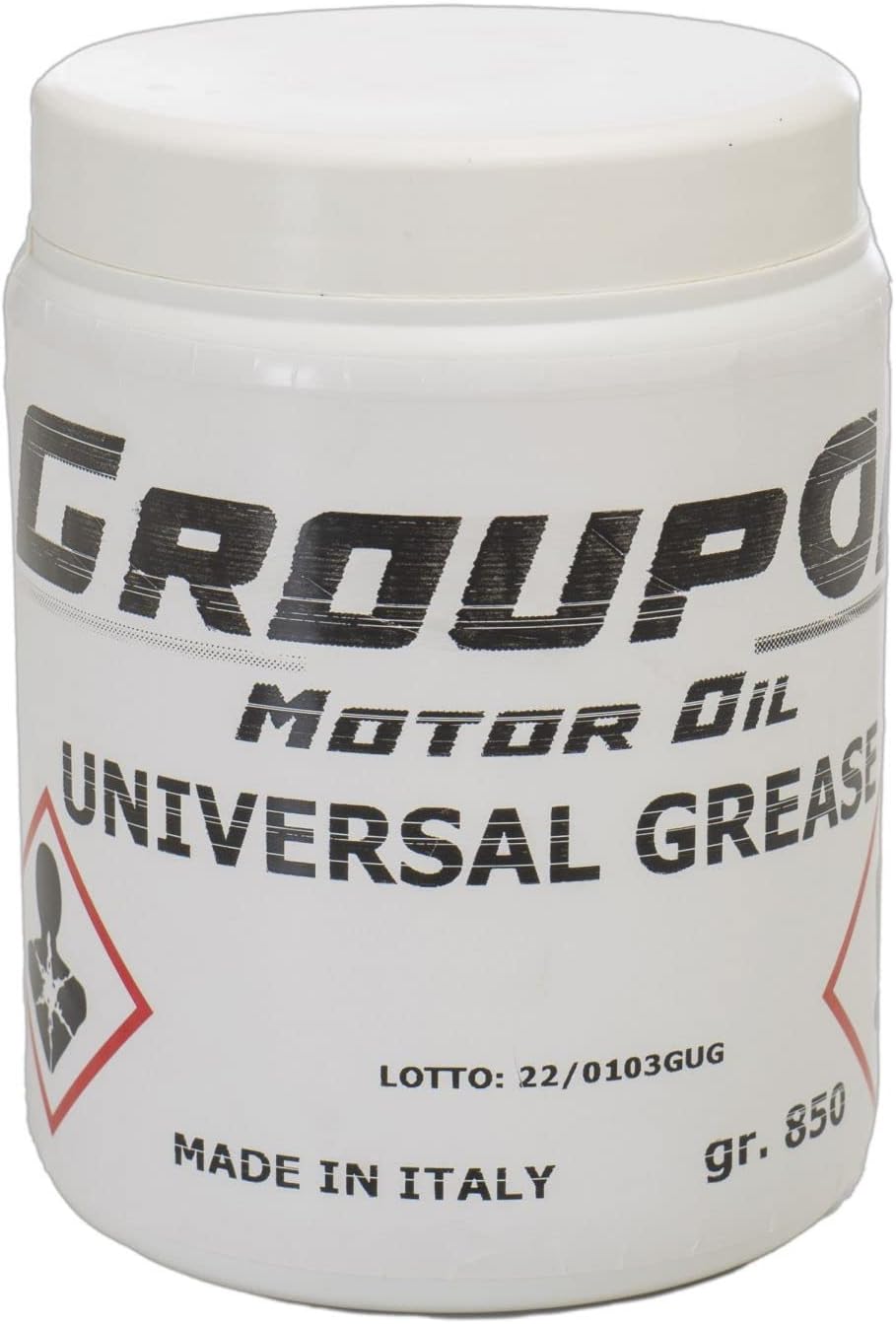 TECPO Grasso Lubrificante Multiuso 5 KG, Eimer, Grasso per Lubrificazione, Grasso per Lager, Universale, Litio