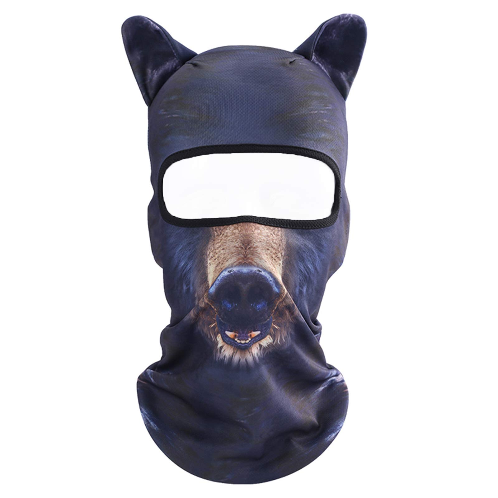 Cat Balaclava,Dog Balaclava,Halloween Hat,Cute Full Face Hood Mask Animal Ski Mask for Hiking Riding Sports Outdoor