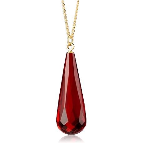 Amber Pendant Necklace for Women: Elegance in Gold and Gemstones