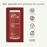 Vista 2 de Just Enough Zero Pinot Noir sin alcohol