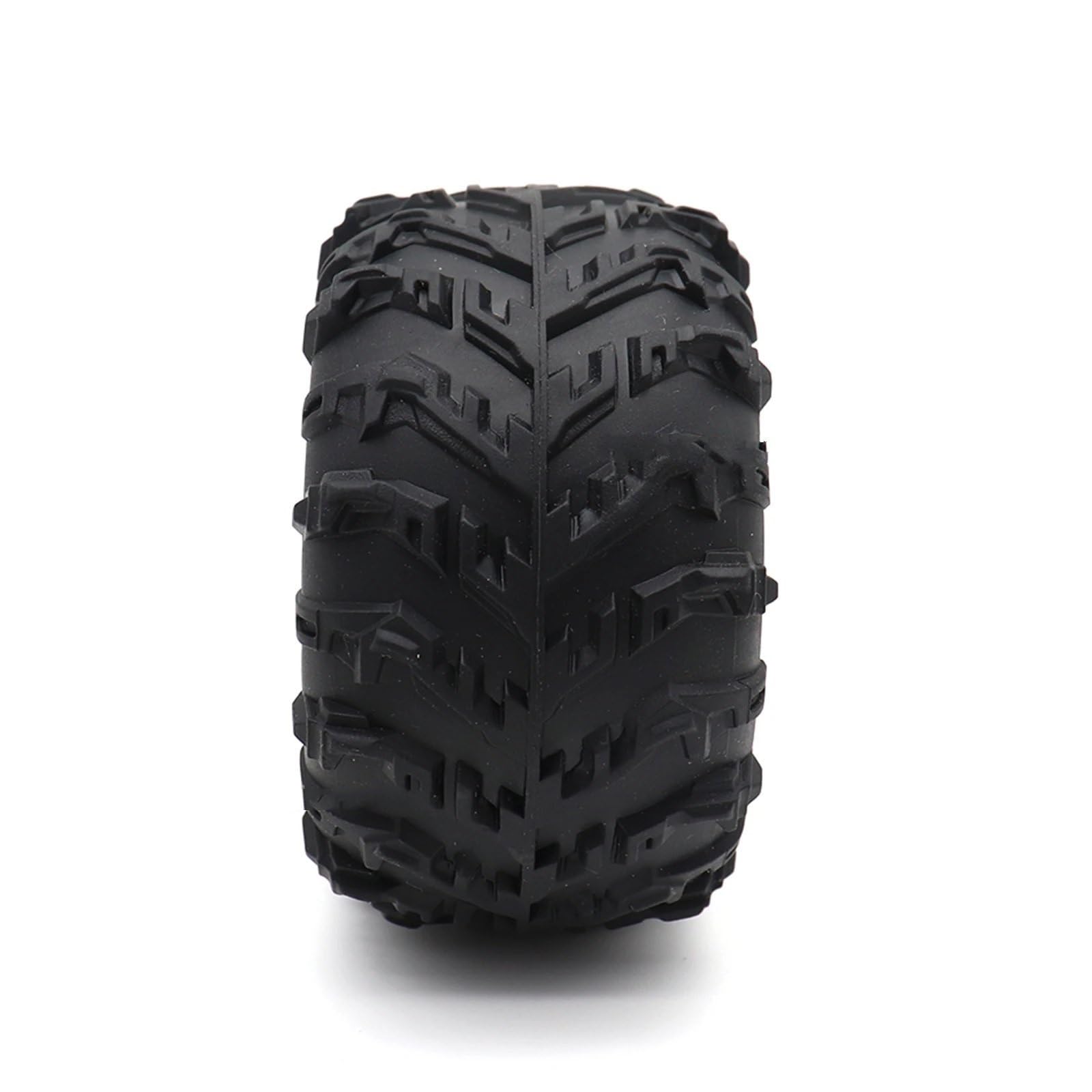 GTVNPOA - 4 Pneus Pour SCY 16101/16102 Pro - Roues RC 1:16 - Hexagone 12 Mm - Caoutchouc - Pièces De Mise à Niveau Pour Monstre Truck